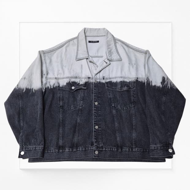 [스트릿패션🔥] 글래머 투톤 워싱 데님 자켓