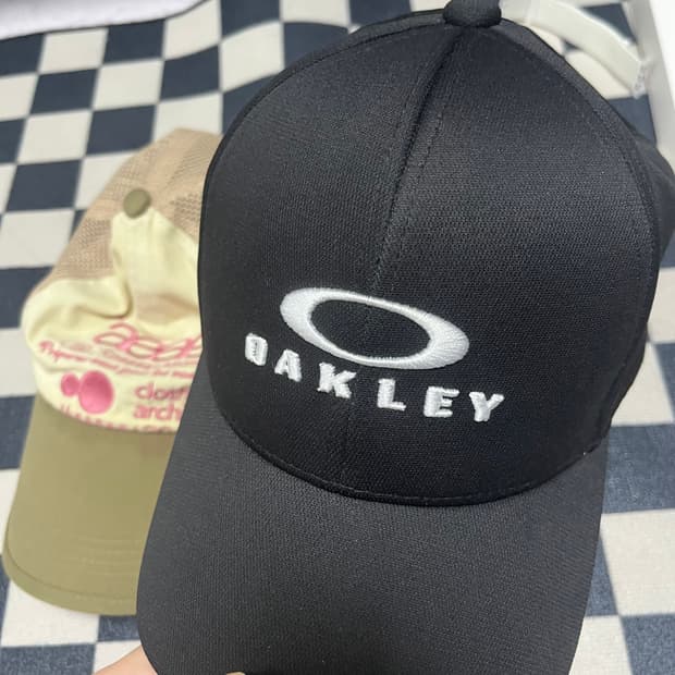오클리 모자 블랙 