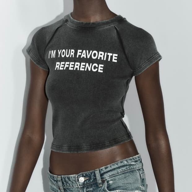 자라 찰리xcx 콜라보 티