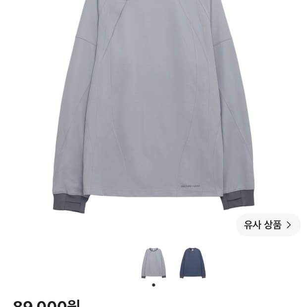 Sansan Gear Placket Long Sleeves Grey