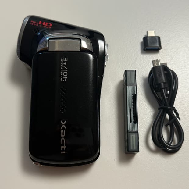 산요 작티 Sanyo Xacti DMX-CA100 빈티지 디카 캠코더