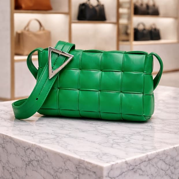 [S급] 보테가베네타 레더 패딩 카세트백 판매합니다!!!