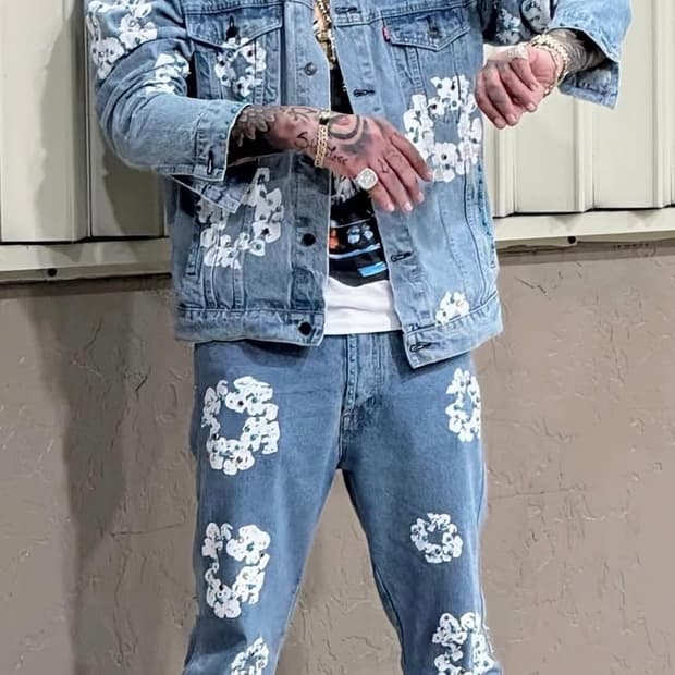 리바이스X데님티어스 한정판 데님자켓 L