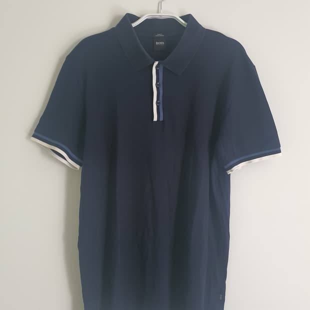 휴고보스 남성 카라티