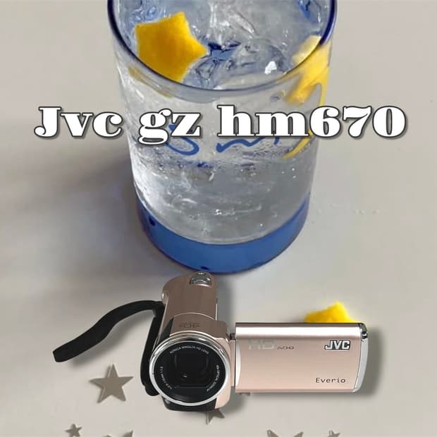 인기색상/ jvc gz hm670 빈티지 캠코더