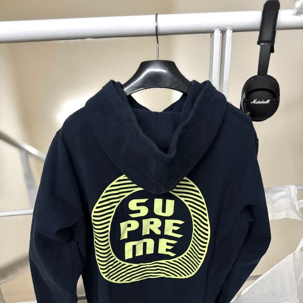 슈프림 [정품] 서클 후드티 (시세 40만) 백 로고 m(103)