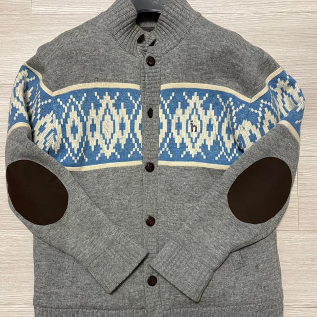 헤지스 캐쥬얼 노르딕 울 니트 가디건 95 K07436