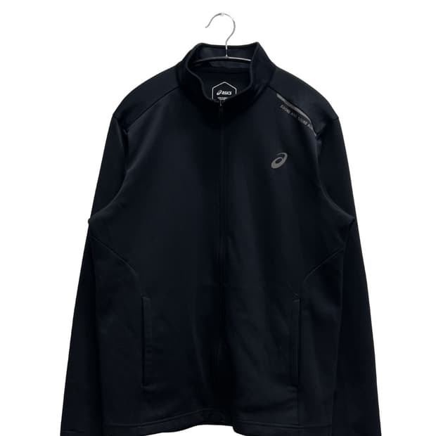 아식스 리플렉티브 트랙탑 져지 블랙