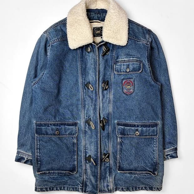 Lee 리 90s 더플 데님 더플 코트 자켓 PN5228