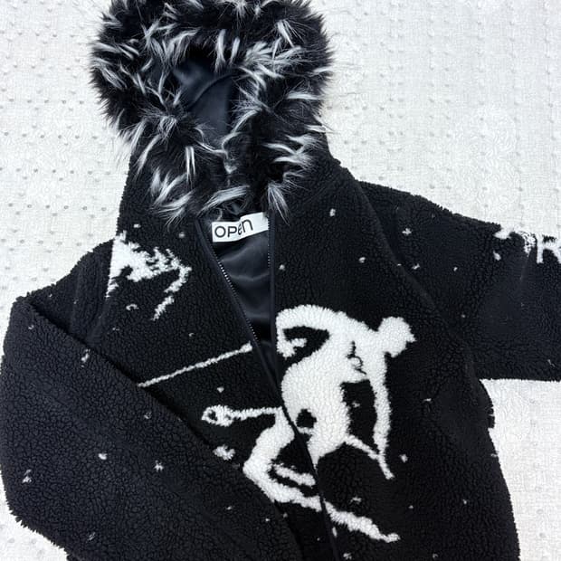 오픈와이와이 플리스 후디 스키 1