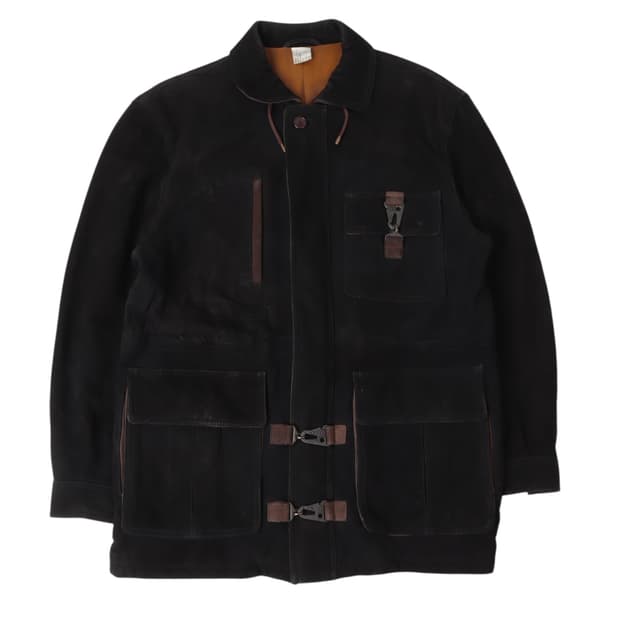 Casade spain 몽키버클 러프 레더 자켓