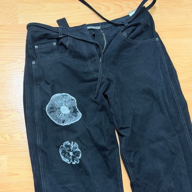 오들리워크샵 arcane cinch back trousers 팬츠 M