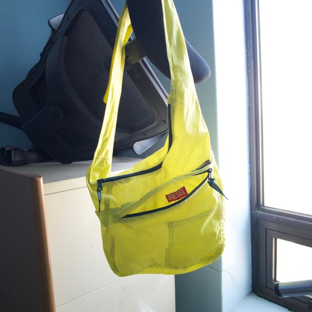 [DIESEL] ripstop messanger bag