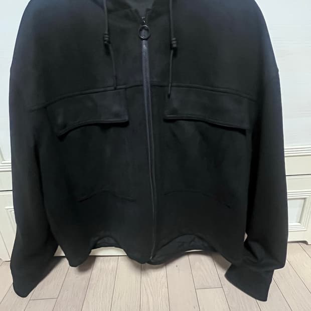 자라 스웨이드 후드 L팝니다