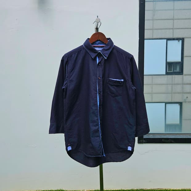 빔즈 HEART 더블 카라 셔츠