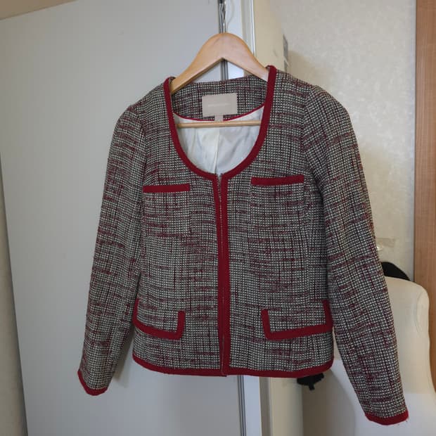 바나나리퍼블릭 트위드 자켓