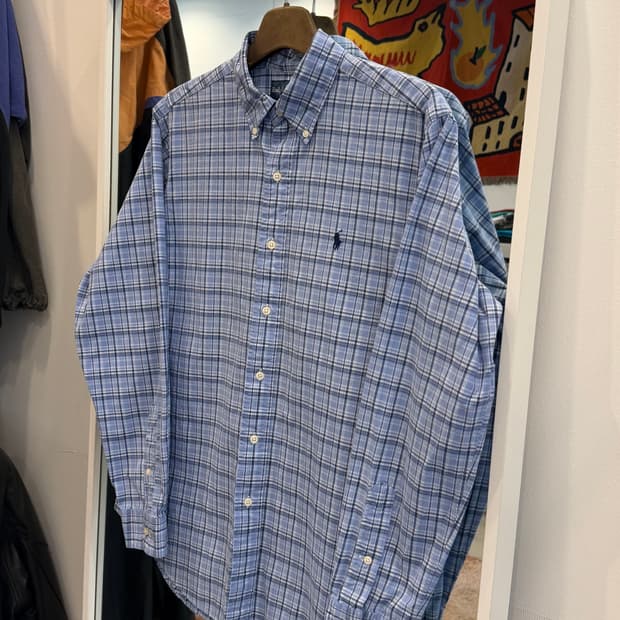 Polo RL 폴로 랄프로렌 Classic Fit 체크 셔츠