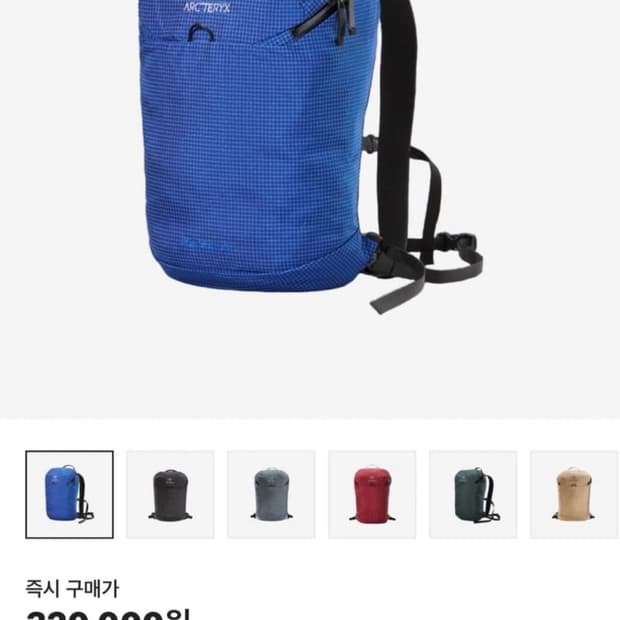 아크테릭스 컨실 15 백팩