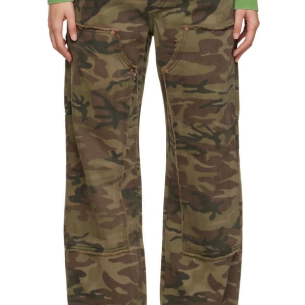 앤더슨벨 카모플라쥬 팬츠