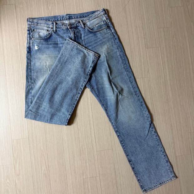 아크네 스튜디오 1996 라이트 블루 트래쉬 36/34