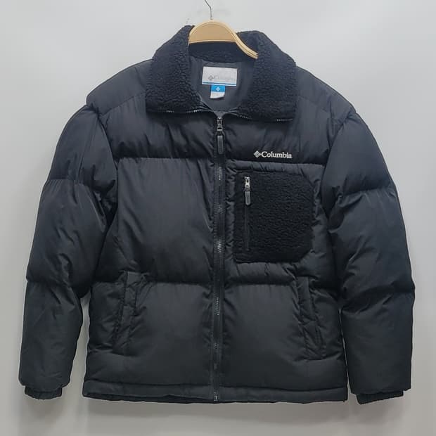 Columbia 21FW 컬럼비아 블랙 푸퍼 패딩 자켓 / 남 M