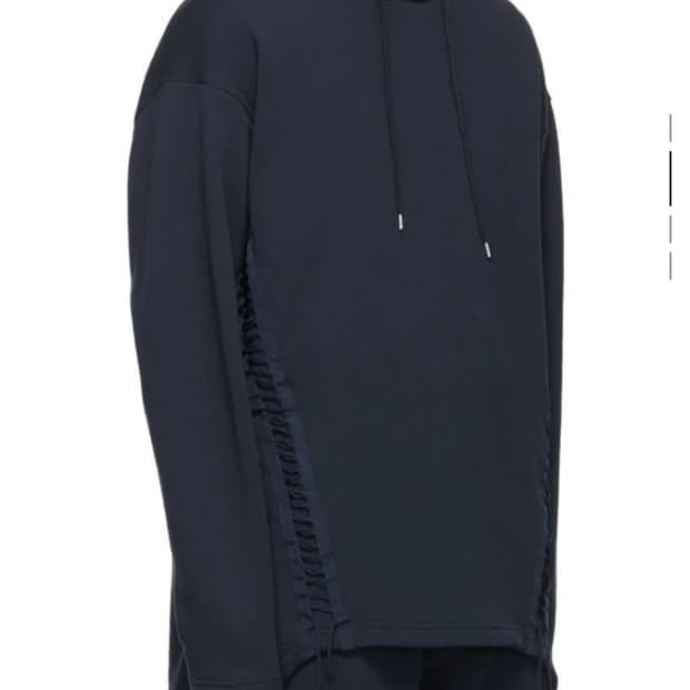 [헬무트랭/아카이브] 심라인 레이스업 스웨트셔츠