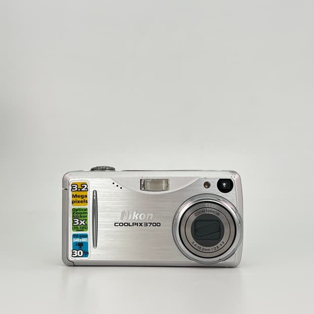 니콘 쿨픽스 Nikon Coolpix 3700 실버