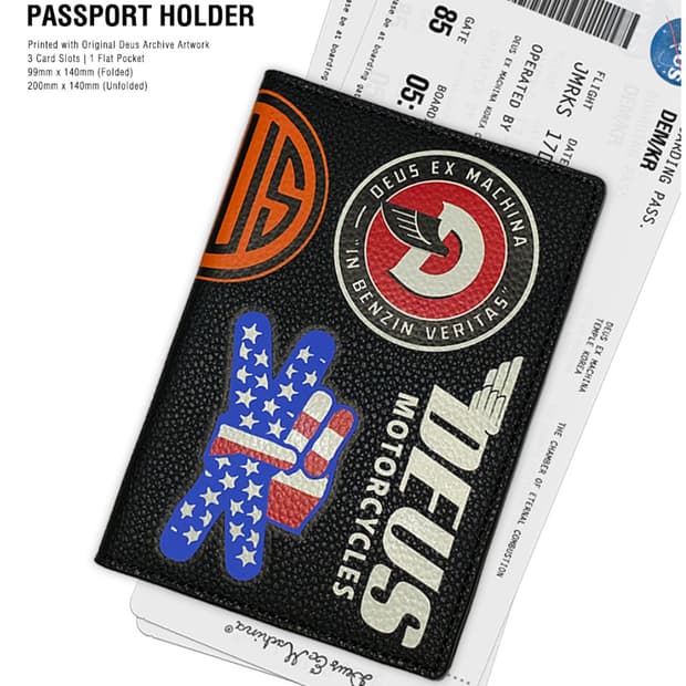 [Deus Ex Machina]데우스엑스마키나 여권지갑