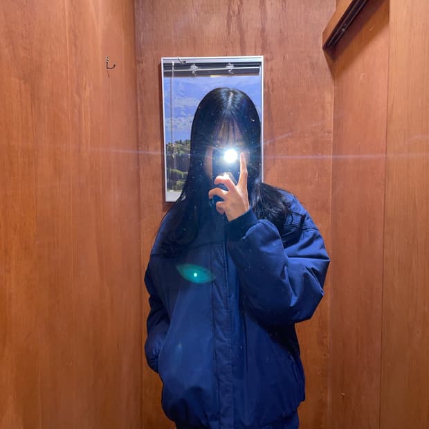 (M) 빈티지 윈드 브레이커 자켓