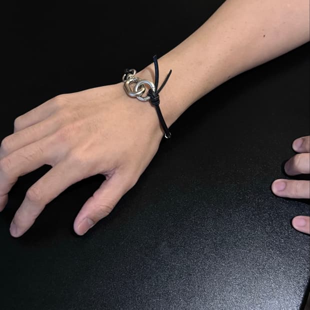 Leather Buckle Bracelet