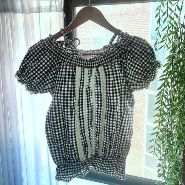 JP vintage checkered bl