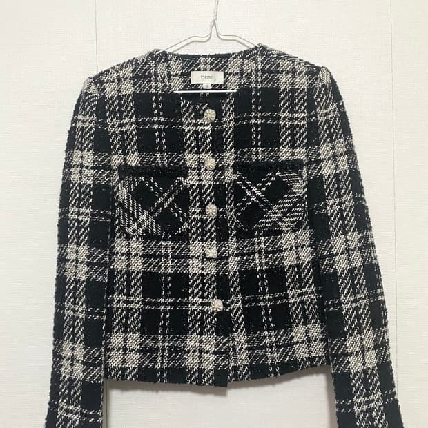 피프틴엠 트위드 자켓