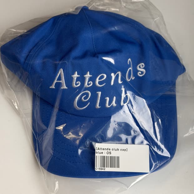 어텐즈 볼캡 블루