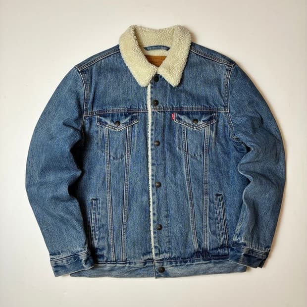리바이스 00s 쉐르파 양털 데님 자켓 PN8839