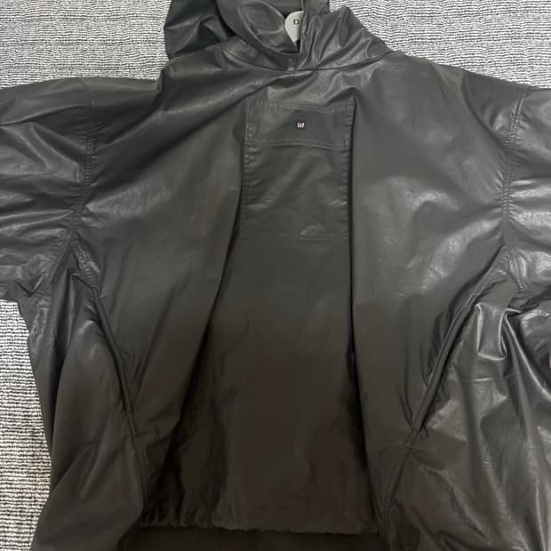 이지갭 발렌시아가 코티드 코튼 아노락