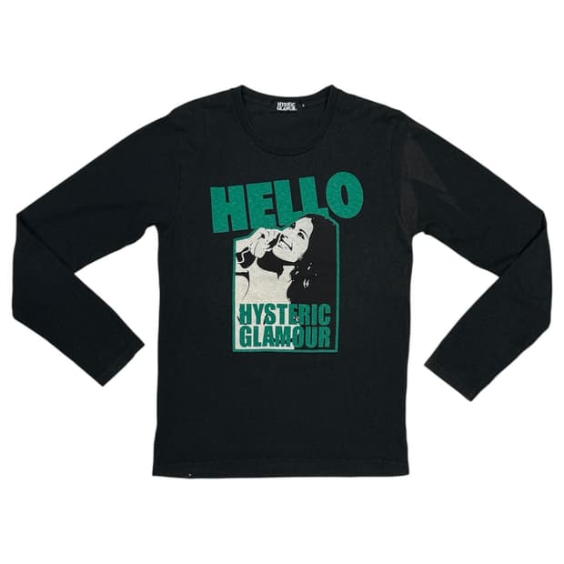 히스테릭 글래머 아카이브 히스걸 롱슬리브 티셔츠