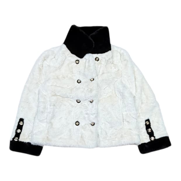  (W)페이크 퍼 자켓