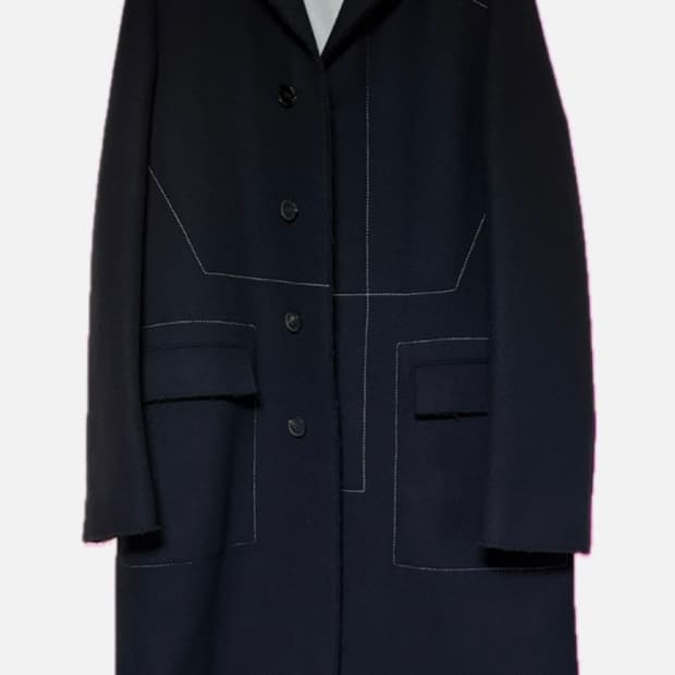 질샌더 스티치  코트 48