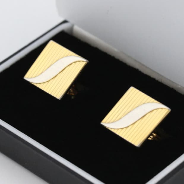 랑방 B+등급 남자 명품 커프스 빈티지