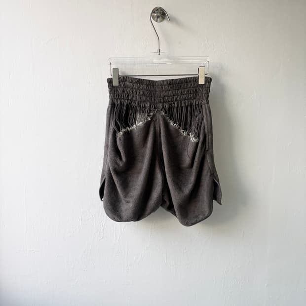 릭오웬스 14FW 펠트 복싱 쇼츠