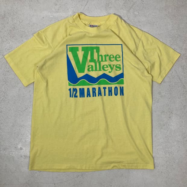 90s Single Stitched Tee (pale yellow)