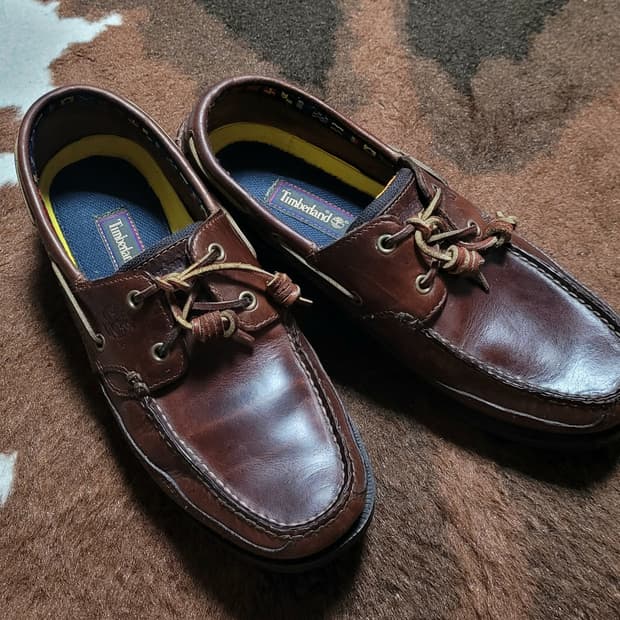 팀버랜드 남성용 보트슈즈(10.5)