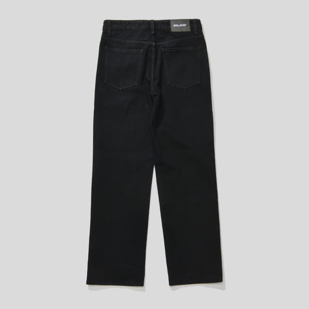 PLAC 스티즈 청바지 린스드 데님09 블랙