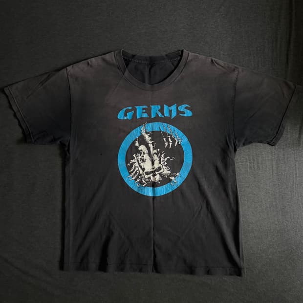 빈티지 90s Germs 티셔츠