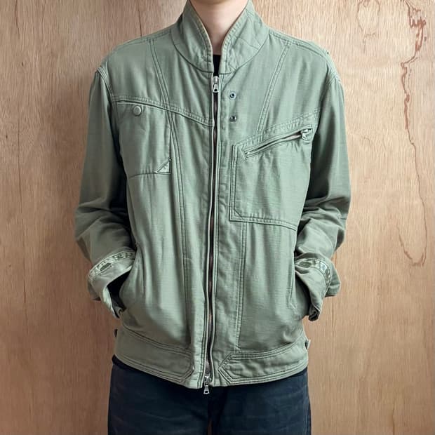 논네이티브 블루종 자켓