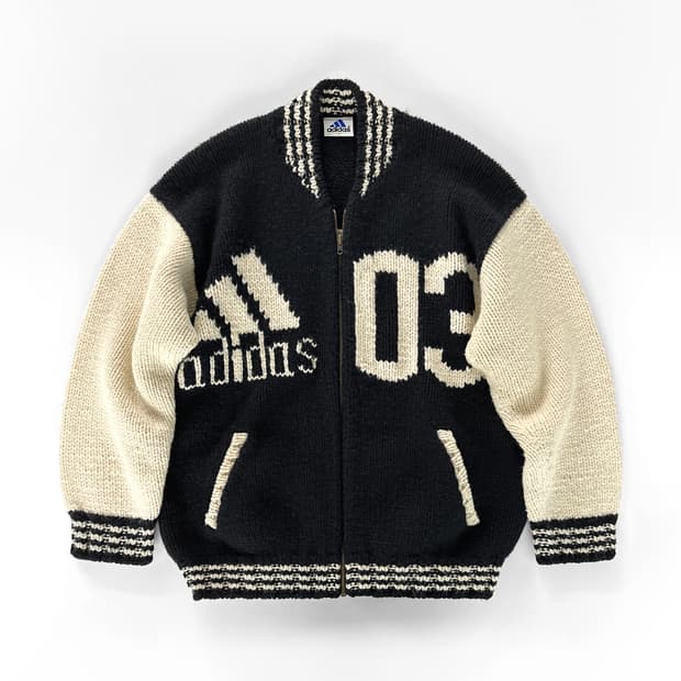 (Rare)90s 빈티지 아디다스 코위찬 스웨터