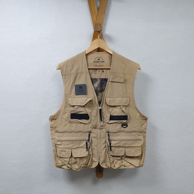 [남100] 코오롱스포츠 아카이브 멀티포켓 조끼