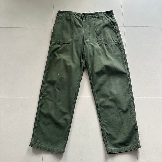 [60s 정품] 미군 OG-107 퍼티그 팬츠 40x33 (36인치) 