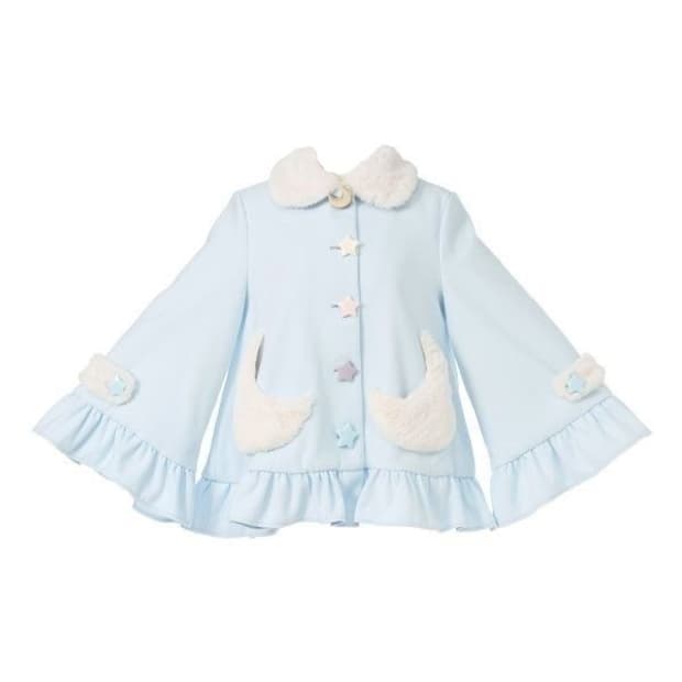 디마럽 디어마이러브 판초 케이프 코트 망토 달천 갸루 빈티지 리즈리사 