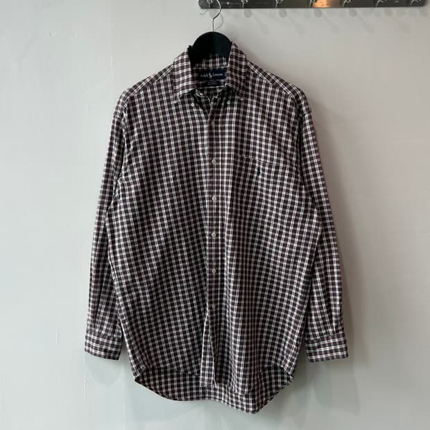 90s 폴로 랄프로렌 체크 빅셔츠